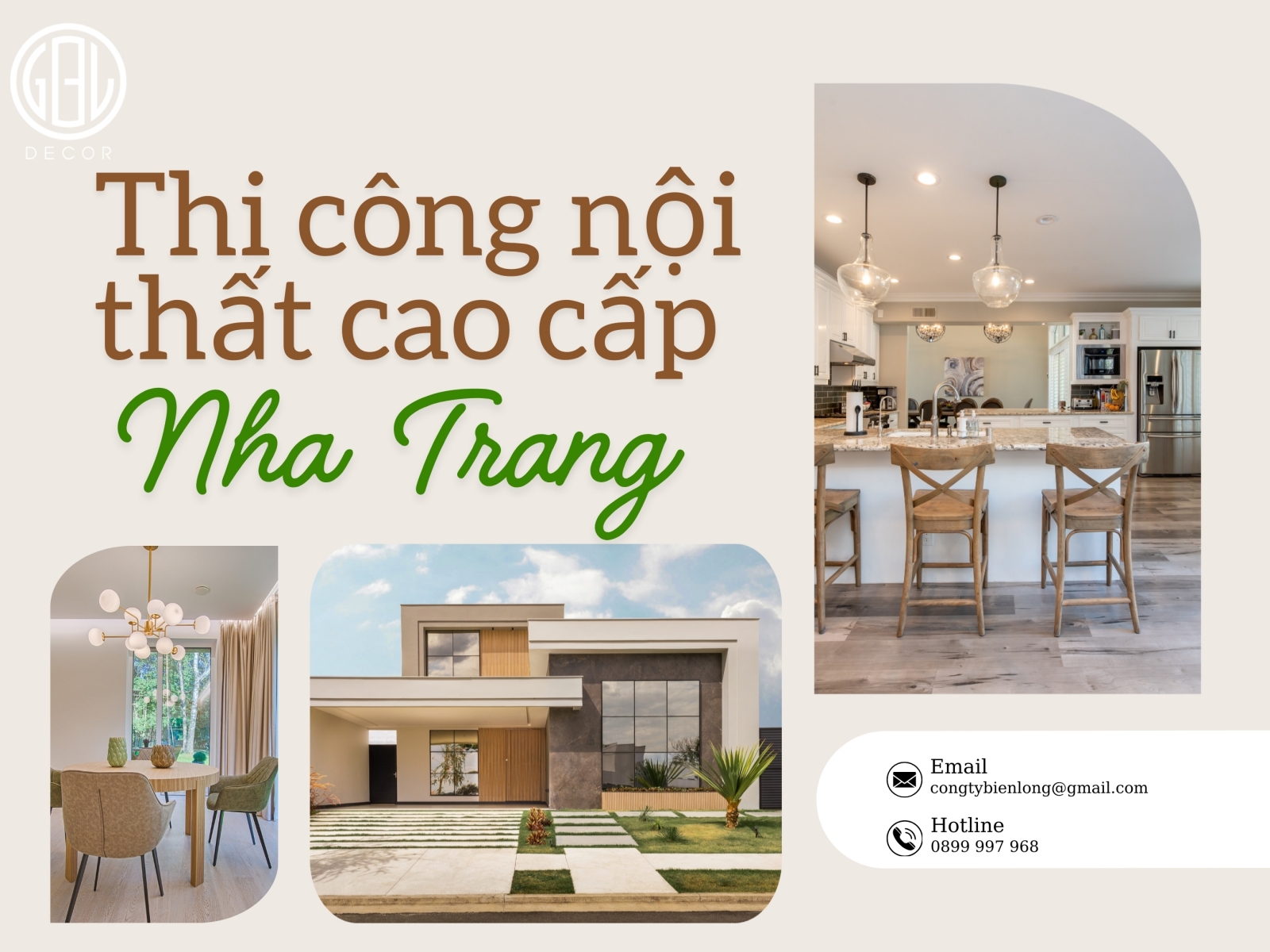 Thi công nội thất cao cấp Nha Trang 